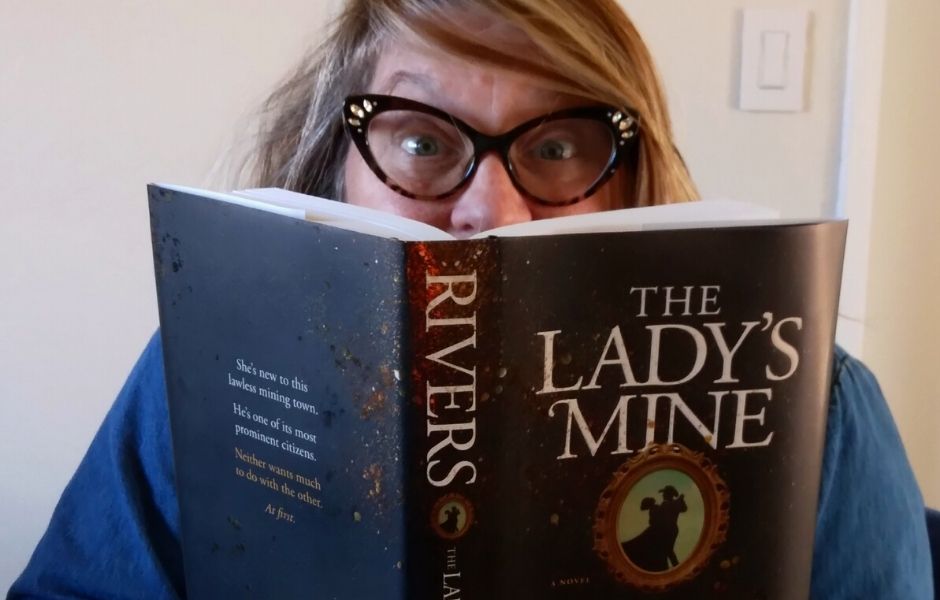 Christy reading The Lady's Mine
