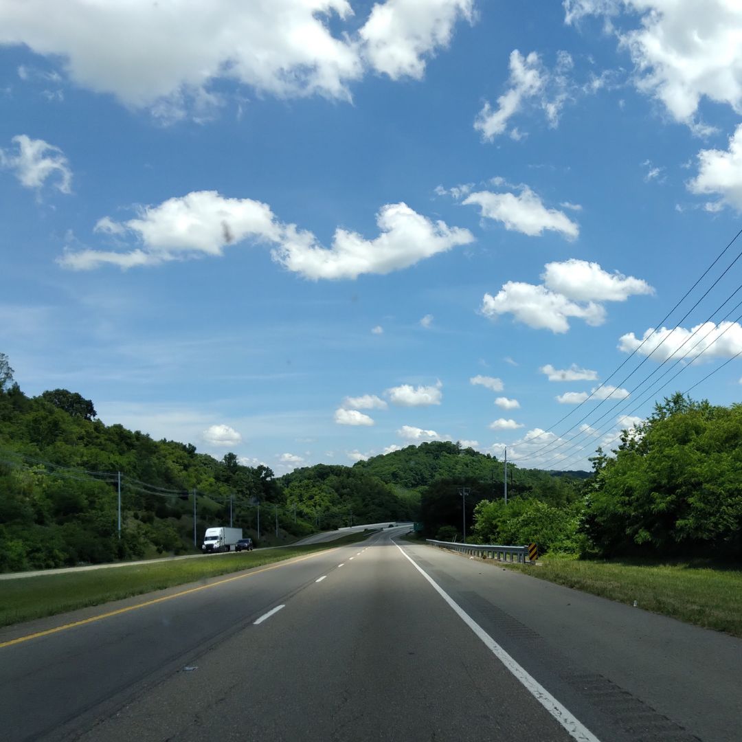 Driving to Blue Ridge writers conference